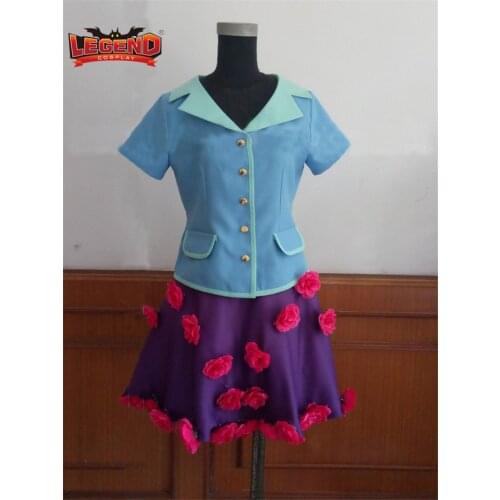 Cosplay legend Anime JoJos Bizarre Adventure Hirose Yasuho Cosplay Costume Adult Halloween Dress Custom Made H001