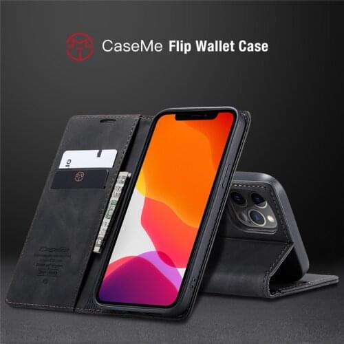 Wallet Leather Flip Cover Card Slot For Apple iPhone 12 Pro Max Mini Case shockproof Phone Case Cover Coque Fundas Kickstand