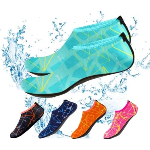 Summer Swimming Shoes Non-slip Quick-drying Fins Diving Socks For Men Women Big Plus Size Snorkeling Shoes Beach Surf Socks
