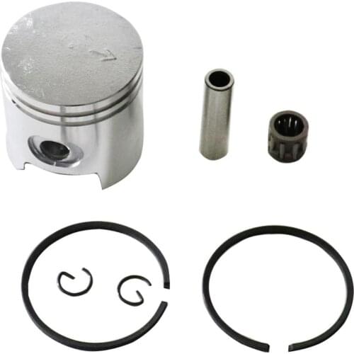 Motorcycle 45mm 10mm Piston & Piston Rings For 60cc 80cc 2 Stroke Motor Engine Motorized Bike