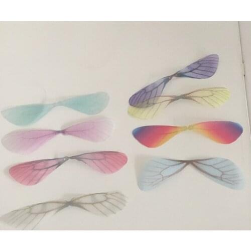 40PCS Fashion Earring Components Dragonfly Wing Earring Pendant For Women DIY Connectors Charms Jewelry Findings