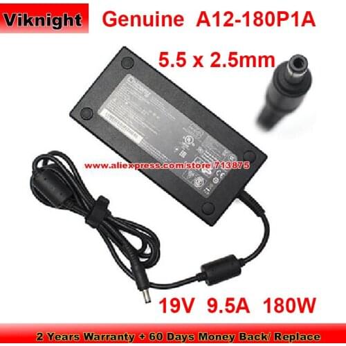 Genuine A12-180P1A 19V 9.5A Ac Adapter for MSI GT780DXR GT683DX GT780 Gaming Laptop GT780DX GT780DX MS-1763 Power Supply