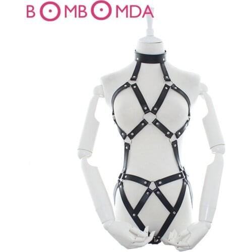 Sex Tools For Sale Leather Adult Sex Bandage Toys BDSM Fetish Bondage Harness Set Sex Slave Products Sex Toys For Women Men O2