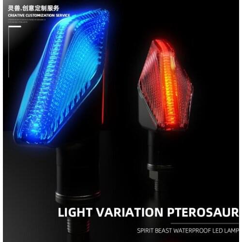 SPIRIT BEAST Streamer Warning Light Suitable 12V Motorcycle Bright LED Light Modification DL250 Daytime Running Light