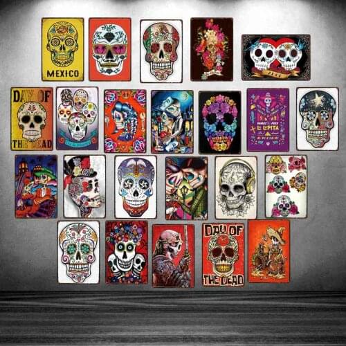 Japanese Cat Sign Plaque Metal Vintage Metal Plate For Wall Poster Bar Art Home Decor Cuadros DU-3239A