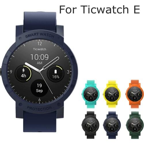 Protector Watch Case For Ticwatch E Anti-knock Scratchproof Hard Movement Shell Cases For TicWatch Smart Sport Watch Accessories