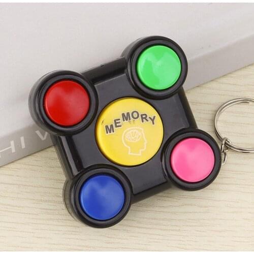 1PC Adults Kids Stress Relief Toy Portable Colorful Educational Game Shape Breakthrough Memory Maze Keychain Cube Gadget Ga W8O3