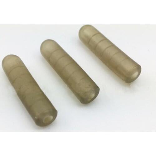 10 PCS Carp Fishing Arrow Buffer Beads for Helicopter Rig Knot Protector Beads Rubber Shock Buffer for Multi Clip