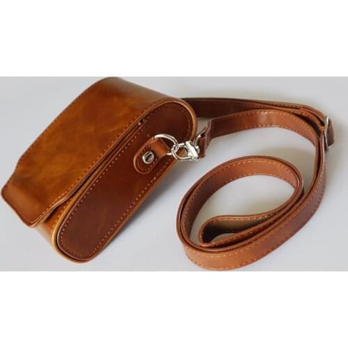 PU Leather Camera Case Bag Cover for Canon G9X SX720HS SX710 SX700 G7XII N100 NIKON S9700 S9600 S9500 P330 P340 With Strap