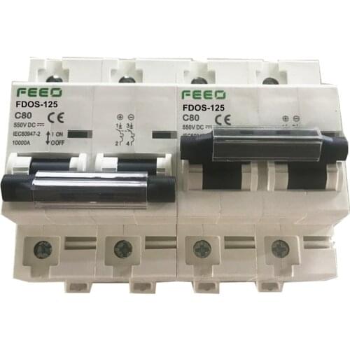 FEEO 2P 80A DC Dual Power Transfer Switch MTS FDOS-125