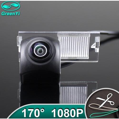 Full HD AHD 1080P Fisheye Lens Car Reverse Backup Rear View Camera For Peugeot 301 308 405 508 C4 C5 3008 307 Citroen E-Elysee