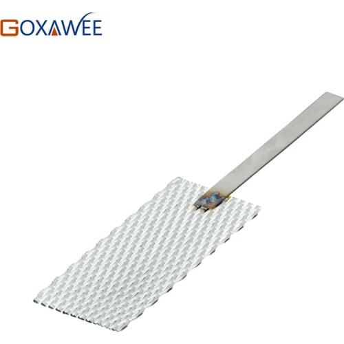 GOXAWEE 1pc Titanium Mesh with handle for Plating Machine Made in HK Jewelry Plating Machine plating tool Jewelry tool Equipment