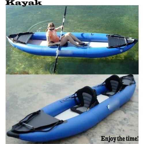 Best selling 0.9mm pvc inflatable kayak/ fishing kayak /fishing boat/double-person canoe for sale