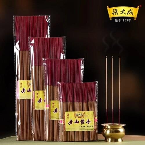 Chinese Incense For Buddha Meditation Bamboo Sticks Liang Dacheng Laoshan Standing Natural Sandalwood Buddhism