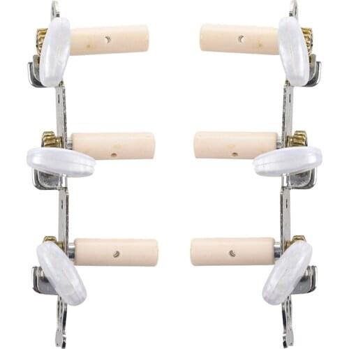 ELOS- 6pcs Classical Guitar Tuning Pegs Machine Heads Oval Button