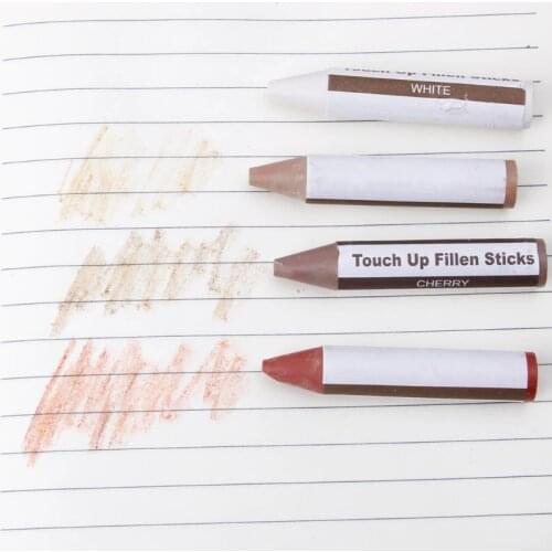 Furniture Markers Touch Up 21Pcs Marker and Wax Sticks with Sharpener Kit for Wood Funiture Repair Floor Scratch Restore