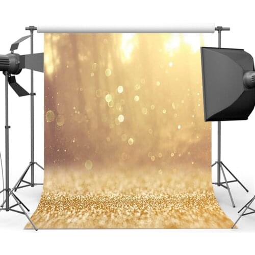 Mehofoto Golden Photography Background for Photo Booth Boken Backdrop for Photographers Photo Studio Props MR-1835