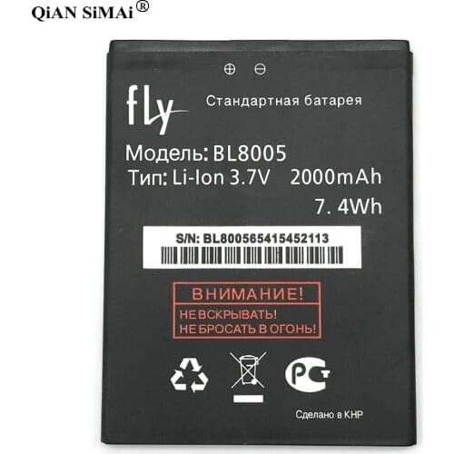 New High Quality BL8005 2000mAh battery For Fly IQ4512 phone