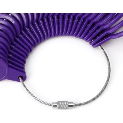 Ring Size Mandrel Stick Finger Gauge Ring Sizer Measuring Jewelry Tool A0KD