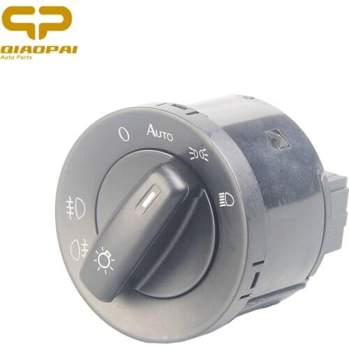 Car Headlight Switch Fog Lamp Switch Control 1K0 941431A 1K0941431Q For VW Golf MK5 Caddy Passat Touran