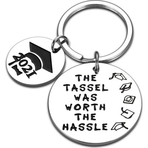 Graduation Gifts Class of 2021 Seniors Students Keychain Graduation Masters Nurses Students College Gifts for Daughter Son