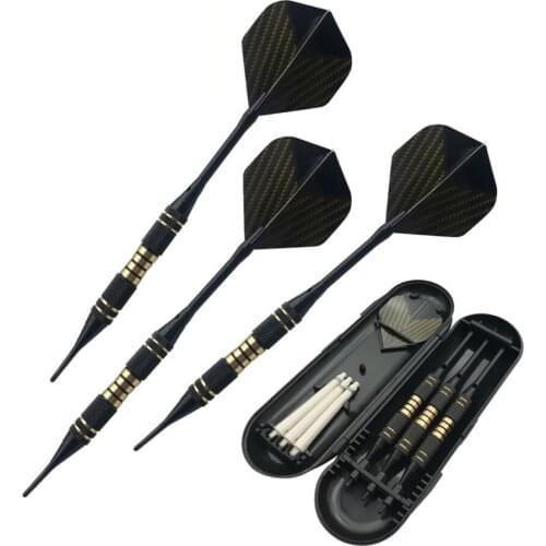 FOHOZ 3pcs/1 Set Professional 18g Competition Level Electronic Soft Darts Needle Fitness Training Security Suite