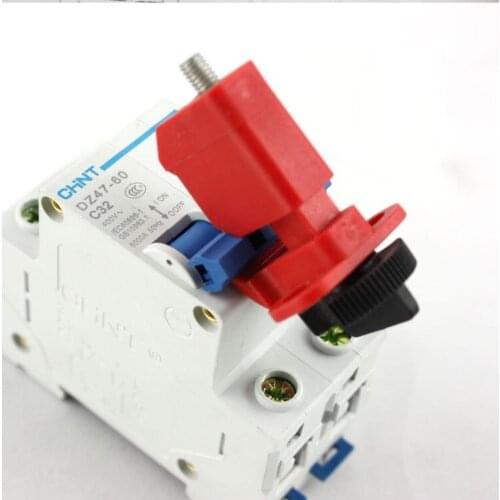 Special deal, 10pcs/lot tblo MCB lockout lock dogs, MCB lock ,toggle lock safety circuit breaker lock, pinout lockout