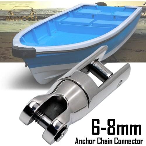 Reamocea Universal Boat 316 Stainless Steel Anchor Chain Anchor Joint One-way Anchor Connector Marine Hardware Boat Accessories