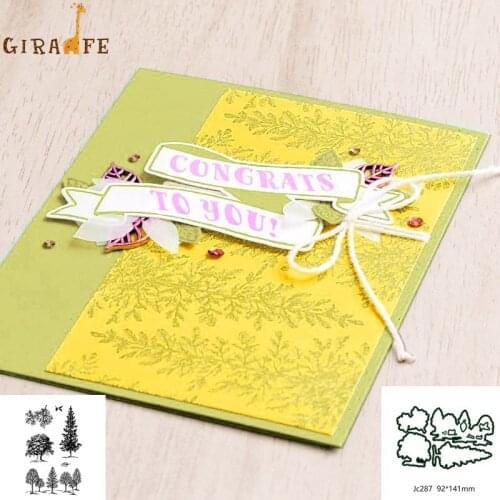 Eternal Tree Metal cutting dies and stamps For Scrapbooking Embossing Decorative Crafts DIY Paper Cards New 2019