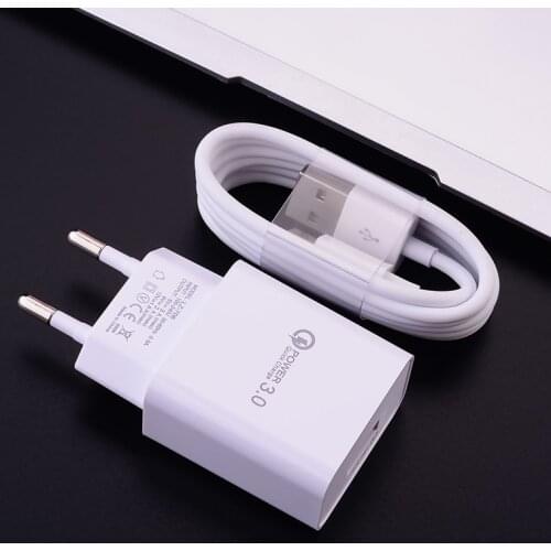 Asus Zenpad ZenFone 5 ZE620KL ZS630KL QC 3.0 quick Charge USB Charger Fast Adapter Type C Micro Cable For Samsung A7 A5 S20 FE