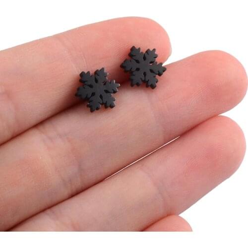 Stainless Steel Stud Earrings for Women Fashion Jewelry Punk Gifts