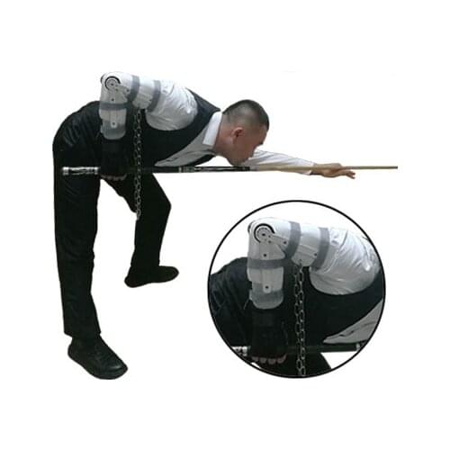 2018 New Arrival Cuppa Pool Snooker Training Cue Arm And Wrist Integrated Orthotics Appliance Billiard Accessories Made in China