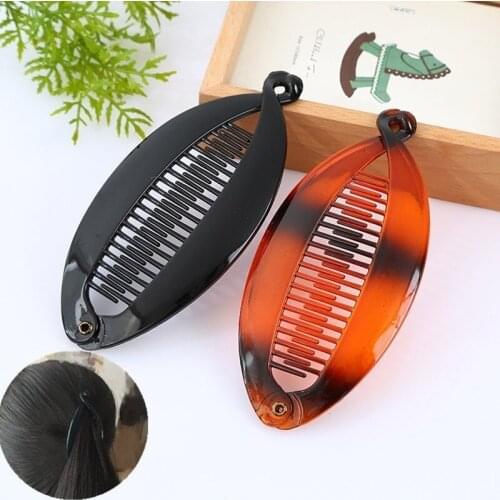 5pc14cm Fish Shape Hair Claw Clips Hair Jewelry Banana Barrettes Hairpins Accessories For Women Clips Clamp Hair Styling Tools