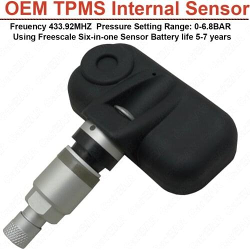 Wireless Car TPMS Internal Sensor for OEM TPMS High Pressure High Temperature Fast leakage Alarm Battery life more than 5 years
