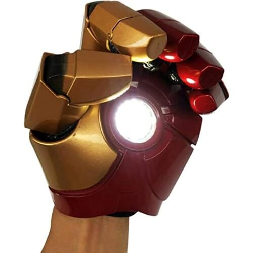 Cattoys 1:1 Iron MK42 Glove Palm Replica LED Light-up Sound Effect Wearable