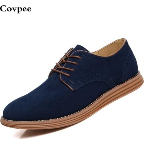 Мужские оксфорды Covpee China At AliExpress