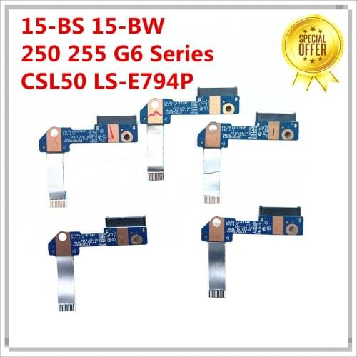For HP 15-BS 15-BW 250 255 G6 Series Laptop ODD Optical Drive Connector Board With Cable 924990-001 NBX00026G00 CSL50 LS-E794P