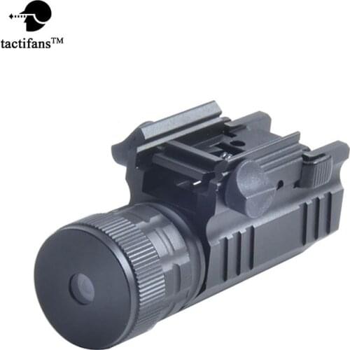 Tactifans Green Dot Laser Sight Collimator QD 20mm Rail Mount For Pistol And Airsoft Rifle Glock 17 19 22