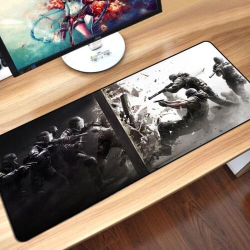 MousePad CS GO Print Overlock Edge PC Computer Gaming Mouse Pad XXL Rubber Mat Dota 2 for Boyfriend Gifts