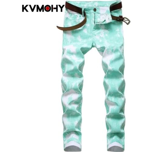 KVMOHY Straight Jeans For Men