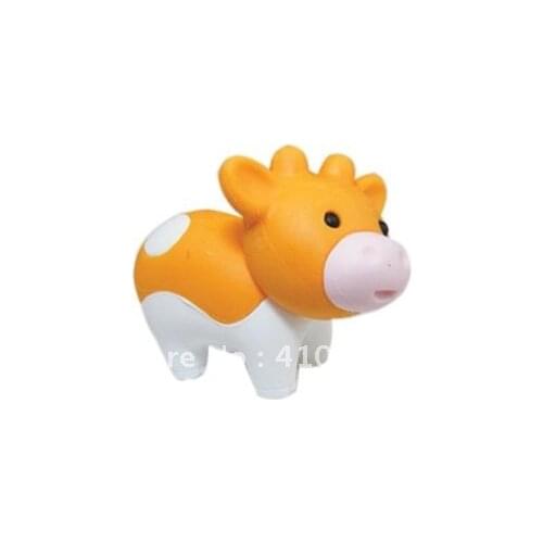 Cute Cow Eraser Animal Zoo Eraser Educational Eraser20 pieces for one package freeshipping