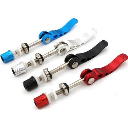 HOT SALES！！！MTB Bicycle Seat Tube Clamp Aluminum Alloy Quick Release Levered Bike Accessory