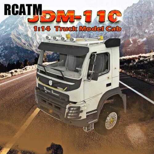 1:14 Scale Model FMX Full Cab Car Shell Body For 1/14 Tamiya RC Truck Tipper car SCANIA VOLVO ACTROS 3363 MAN TGX DIY Parts