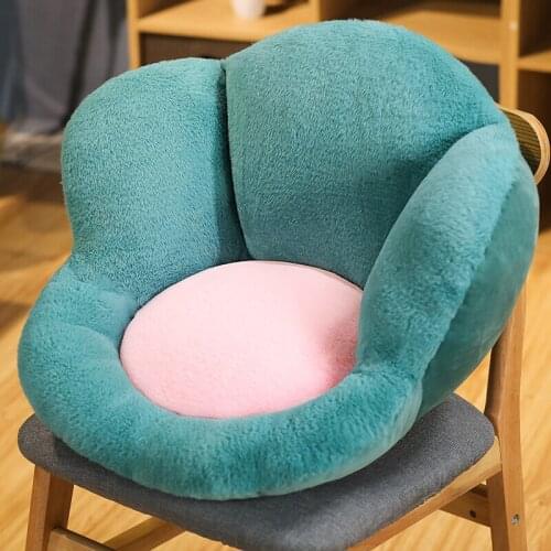 Fashion Flower Plush Lazy Sofa Soft Cushion for Floor Chair Stuffed Mat for Children Mothers Home Decor Gift for Kids Women