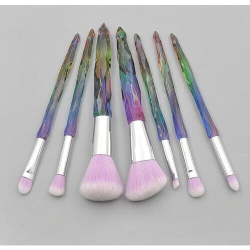 Hot Sale 7PCS/Set High-Quality Professional Makeup Brushes Set Eyeshadow Powder Foundation Eyebrow Cosmetic Beauty Tools Kit