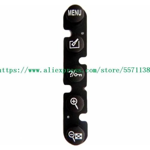 New Rear back Menu OK Button Rubber Stripe cover Replacement For Nikon D600 D610 Camera Repair Part