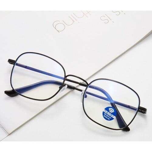 Computer Glasses Anti Blue Ray Glasses Anti Blue Light Eyeglasses Optical Eye Spectacle UV Blocking Gaming Filter Eyewear Rivet