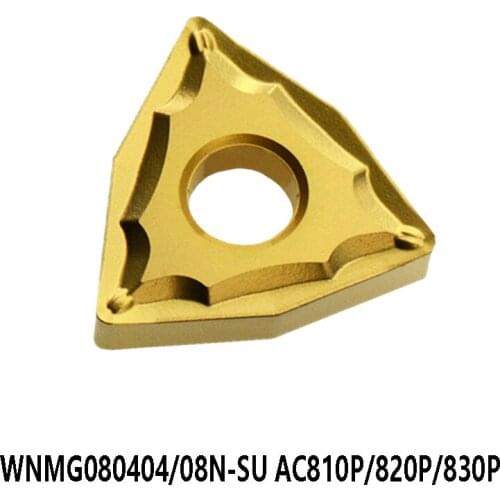 Original WNMG080404N-SU WNMG080408N-SU AC820P AC810P Carbide Inserts WNMG080404 WNMG080408 Lathe Cutter Turning Tools