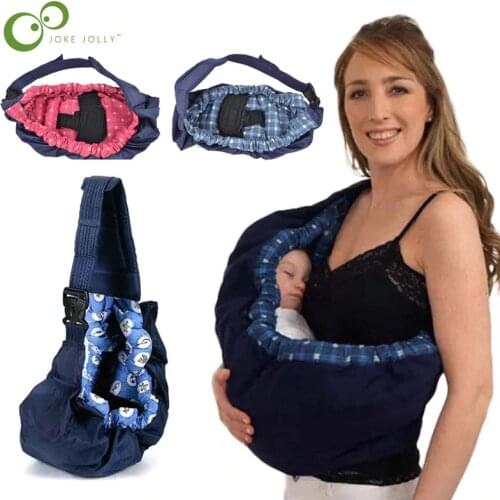 Newborn Baby Carrier Swaddle Sling Infant Nursing Papoose Pouch Front Carry Wrap Pure Cotton Breastfeed Feeding Carry Bag ZXH