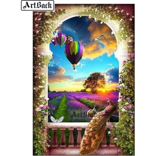 Sale diy 5d diamond painting peacock full square drill rhinestone diamond mosaic person horse artwork gift ARD64